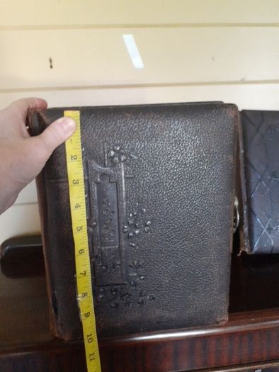 very old photo books.early victorian.