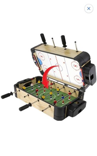 2-in-1 Football and Air Hockey Table Top