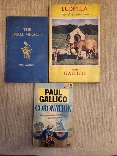 Paul Gallico Books. Ludmila. A Legend Of Liechtenstein,coronation, And The Small Miracle. First edition.35