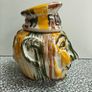 Vintage Barn Pottery Man's Head flour jar from Devon Pottery 1950s Image 3