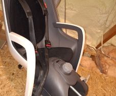 Hamax Caress rear child bike seat