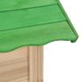 Kids Play House Fir Wood Green Image 4