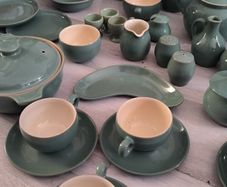 Vintage Denby Manor green