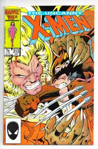 X-MEN #213 - 1st Wolverine vs Sabretooth PART 2