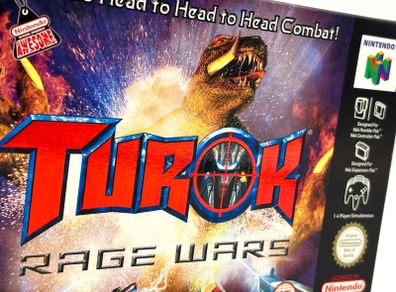 Turok Rage Wars for Nintendo N64 - Boxed - Brand New