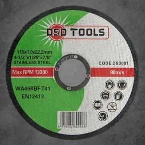 Cutting Disc For S/steel 115 X 1.0 X 22.2mm