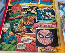 Marvel Uk Mighty World of Marvel No 6 1972