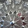 Sterling Silver Filigree 7 Inch Dish(110 grams) Image 9