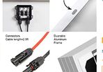 Solar panel kit.