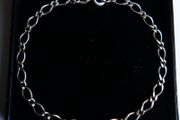 Vintage Sterling Silver 925 Chain Bracelet 7,4" - 2,9g
