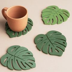 Monstera Leaf Coaster