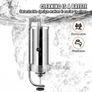 Sausage Stuffer, 5LBS/3L Capacity, 304 Stainless Steel Vertical Sausage Stuffer, Sausage Filling Machine with 3 Stuffing Tubes, Suction Base and Manual Crank for Household or Commercial Use (FREE SHIPPING) Image 3