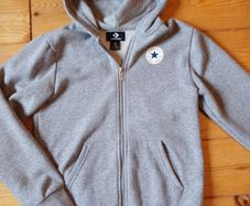 Age 10-12 Grey Converse Hoodie