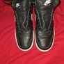 Nike Court Vision Mid Black and White Size 9 Image 4