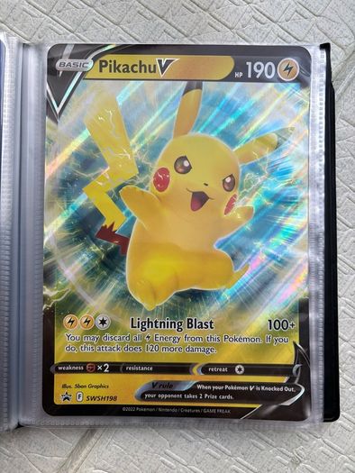 Pokemon TCG Oversize (Jumbo) Binder and Cards