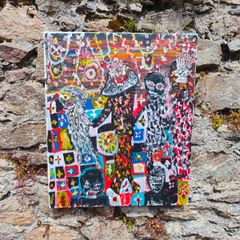 painting on canvas