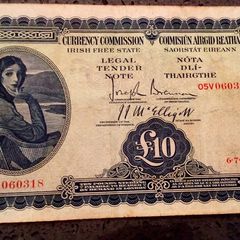 1932 Currency Commission Ten Pound Note