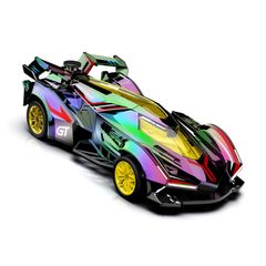 Drift RC Racing Car LED Laser Iridescent