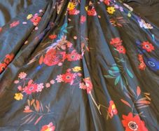 absolutely stunning floral one shoulder maxi dress. brand new.