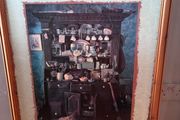Framed print titled "An Irish Dresser" by photographer Walter Pfeiffer