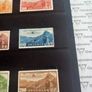 10 Chinese 1930s stamps of plane over Great Wall, D18 post 3e Image 4