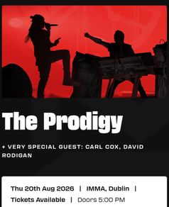 The Prodigy & Carl Cox