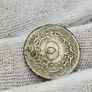 Egypt KM 291 - 5/10 Qirsh 1293 / 21 ( 1895 ) Abdul Hamid II Image 3