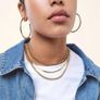 Capri Gold Necklace size medium Image 2