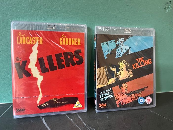 The Killers/ 2 Early Stanley Kubrick Special Edition Blu Rays - New and Sealed