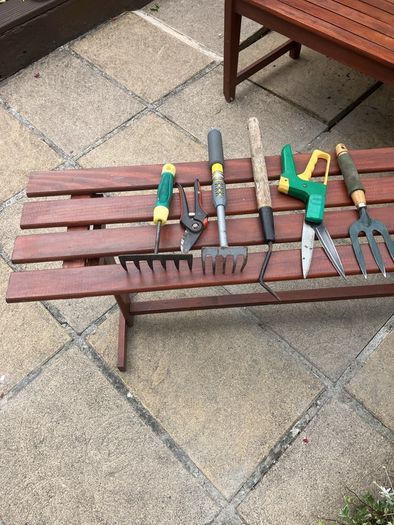 Assortment of garden tool