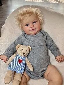 Reborn Baby Dolls 20 Inch Blonde hair