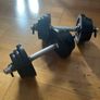 2x 10kg dumbbell set Image 5