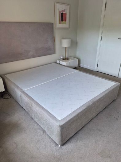 King Size Bed base and Headboard