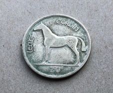Irish Silver Half Crown