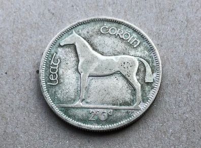 Irish Silver Half Crown