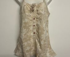 Murphy and NYE sleeveless blouse, size L