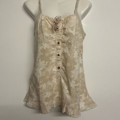 Murphy and NYE sleeveless blouse, size L