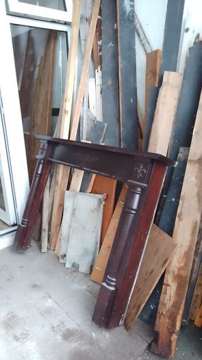Fireplace frame