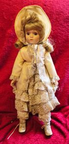 Large Collectable Porcelain Doll
