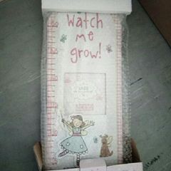 bnwt height chart pink