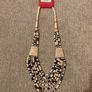 Brand New South African Hand Carved Beaded Necklace Image 4