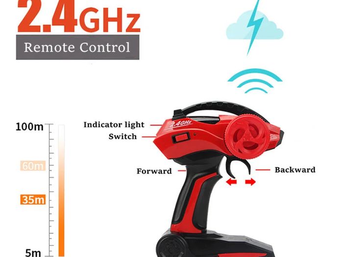 1:16 4WD RC Car 2.4G Radio Control Car Buggy Off-Road Remote Control Cars Trucks Boys Toys for Children
