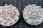 2 Beautiful Vintage Treasure Boxes