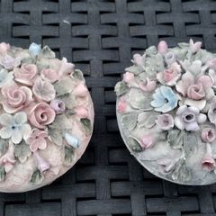 2 Beautiful Vintage Treasure Boxes