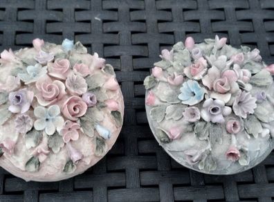 2 Beautiful Vintage Treasure Boxes