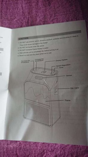 Elecrical Flame Heater