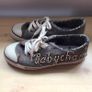 Ladies Babycham canvas trainers pumps size 7 Eu 40 Image 4