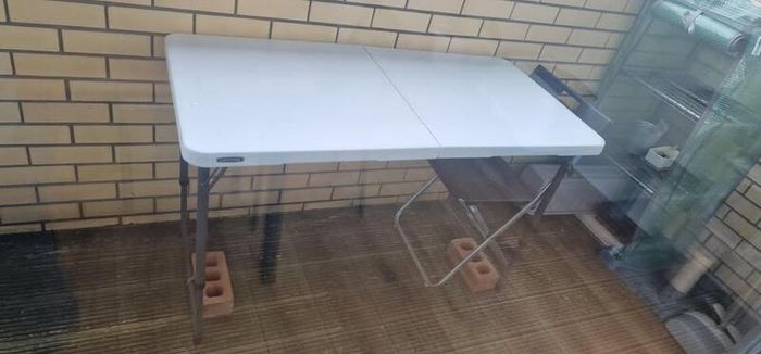 Folding Table & Chair - Height Adjustable