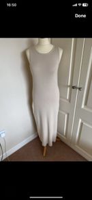 Pretty Lavish size 14 viscose mix dress w stretch