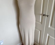 Pretty Lavish size 14 viscose mix dress w stretch